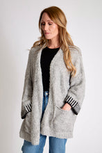 Load image into Gallery viewer, Stitched Contrast Cardigan
