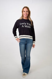 Let’s Take A Walk Sweater