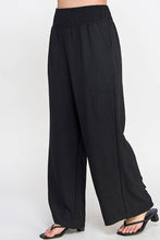 Load image into Gallery viewer, Curvy Smocked Wide Leg Pant
