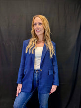 Load image into Gallery viewer, Single Breasted Tweed Blazer