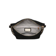 Load image into Gallery viewer, Gizelle Suede Crossbody Bag | Black