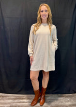 Load image into Gallery viewer, Sweater Mini Dress
