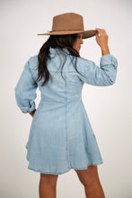 Load image into Gallery viewer, Denim A-line Dress