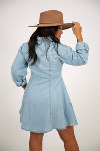 Denim A-line Dress