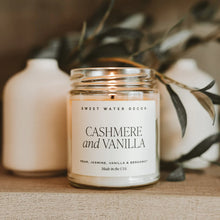 Load image into Gallery viewer, Cashmere and Vanilla Soy Candle