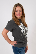 Load image into Gallery viewer, Spooky Vibes Ghost Halloween T-shirt