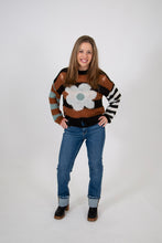 Load image into Gallery viewer, Flower Distressed Sweater