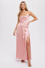 Load image into Gallery viewer, Drape Neck Dress | Rose