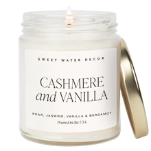 Load image into Gallery viewer, Cashmere and Vanilla Soy Candle