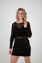 Load image into Gallery viewer, Brushed Twill Studded Skirt