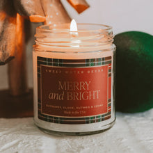 Load image into Gallery viewer, Merry and Bright Soy Candle