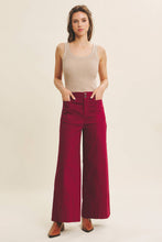 Load image into Gallery viewer, Wide Leg Ankle Pants