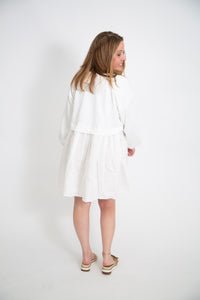 Sweater and Skirt Contrast Dress