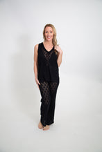 Load image into Gallery viewer, Crochet Knit Side Slit Tank