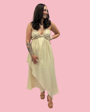 Load image into Gallery viewer, Raw Edge Maxi Dress