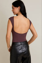 Load image into Gallery viewer, Open Back Bodysuit | Brown