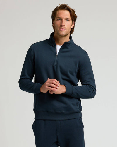 Half Zip Fleece Sweatshirt