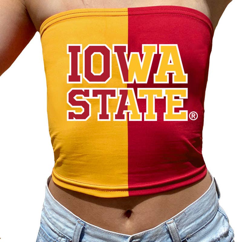 Iowa State Two Tone Tube Top