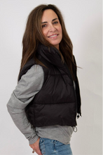 Load image into Gallery viewer, Puffer Vest | Black