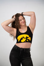 Load image into Gallery viewer, Iowa Logo Crop Tank