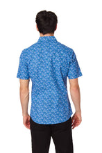 Load image into Gallery viewer, Men&#39;s Printed Woven Short Sleeve Shirt