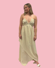 Load image into Gallery viewer, Raw Edge Maxi Dress