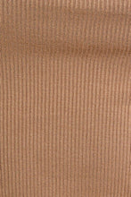 Load image into Gallery viewer, Exposed Seam Ribbed Tank | Tan