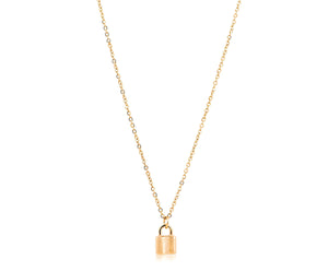 Mini Lock Necklace