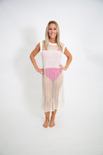 Load image into Gallery viewer, Crochet Knit Hollow Out Maxi Dress | Ivory