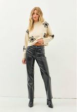 Load image into Gallery viewer, Metallic Straight Leg Pants