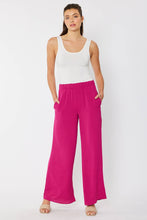 Load image into Gallery viewer, Wide Leg Pant | Magenta