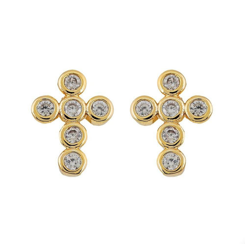 Mimi Mini Cross Studs