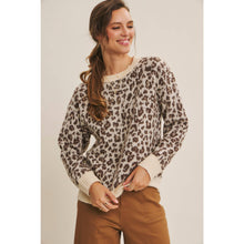 Load image into Gallery viewer, Brushed Leopard Sweater