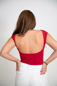 Open Back Bodysuit | Ruby