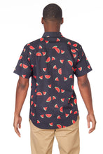 Load image into Gallery viewer, Men&#39;s Printed Woven Short Sleeve Shirt