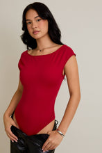 Load image into Gallery viewer, Open Back Bodysuit | Brown