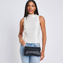 Load image into Gallery viewer, Priscilla Woven Clutch | Black