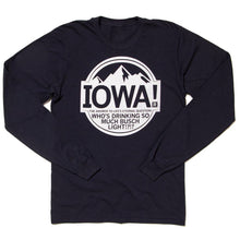 Load image into Gallery viewer, Iowa! Light Beer Long Sleeve T-Shirt