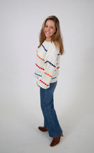 Load image into Gallery viewer, Multi Color Stripe Sweater