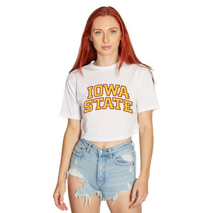 Iowa State Cropped Tee