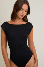 Load image into Gallery viewer, Open Back Bodysuit | Brown