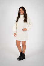 Load image into Gallery viewer, Turtleneck Knit Dress