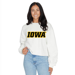 Iowa Cropped Crewneck