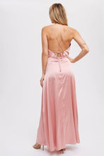 Load image into Gallery viewer, Drape Neck Dress | Rose