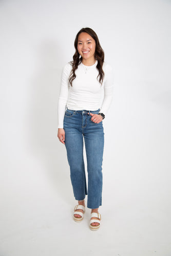 High Rise Wide Leg by Mica Denim