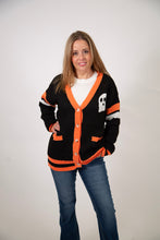 Load image into Gallery viewer, “Boo” Ghost Varsity Cardigan