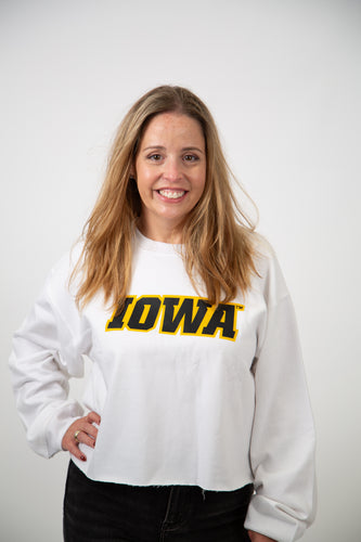 Iowa Cropped Crewneck