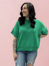 Load image into Gallery viewer, Drop Half Sleeve Sweater