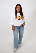 Load image into Gallery viewer, Iowa State Cropped Crewneck