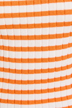Load image into Gallery viewer, Striped Cropped Tank | Orange
